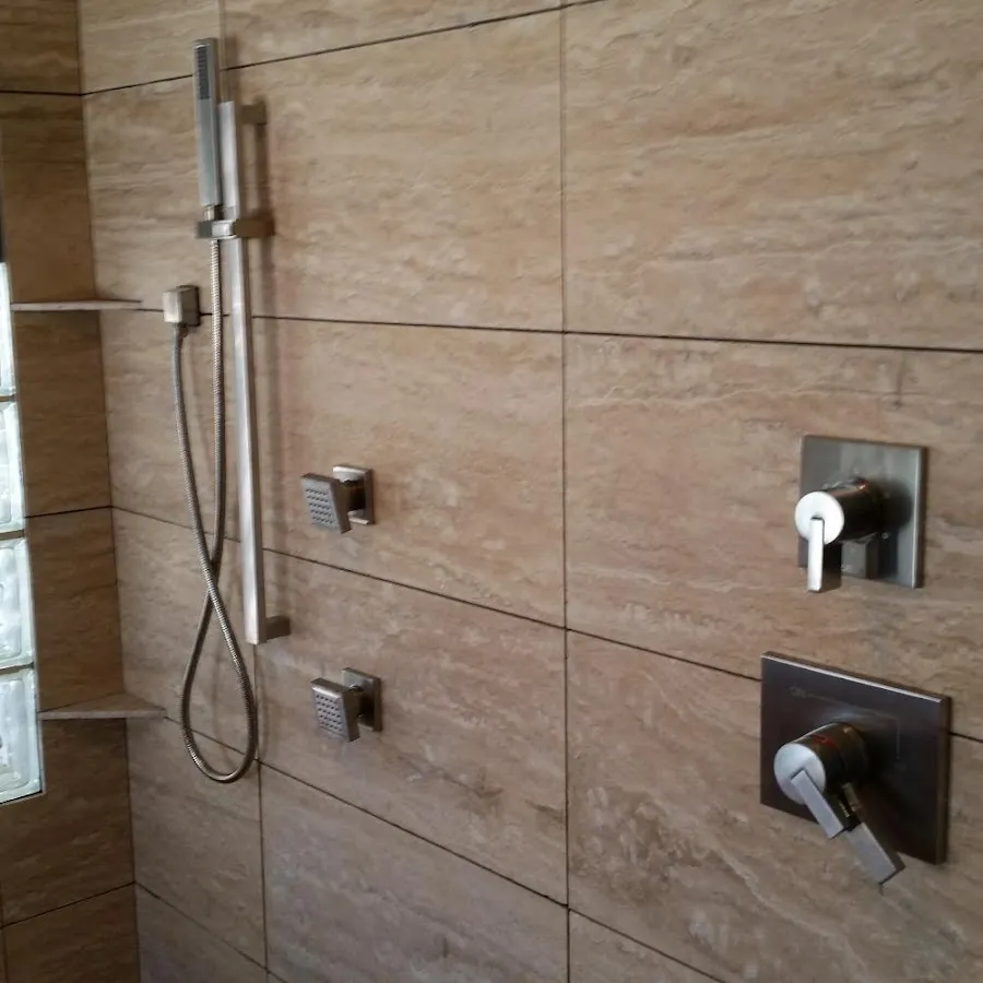 Shower fixture installation for Water Heater Replacement in Tahlequah